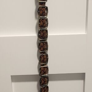 Brighton Brown and Silver Belt